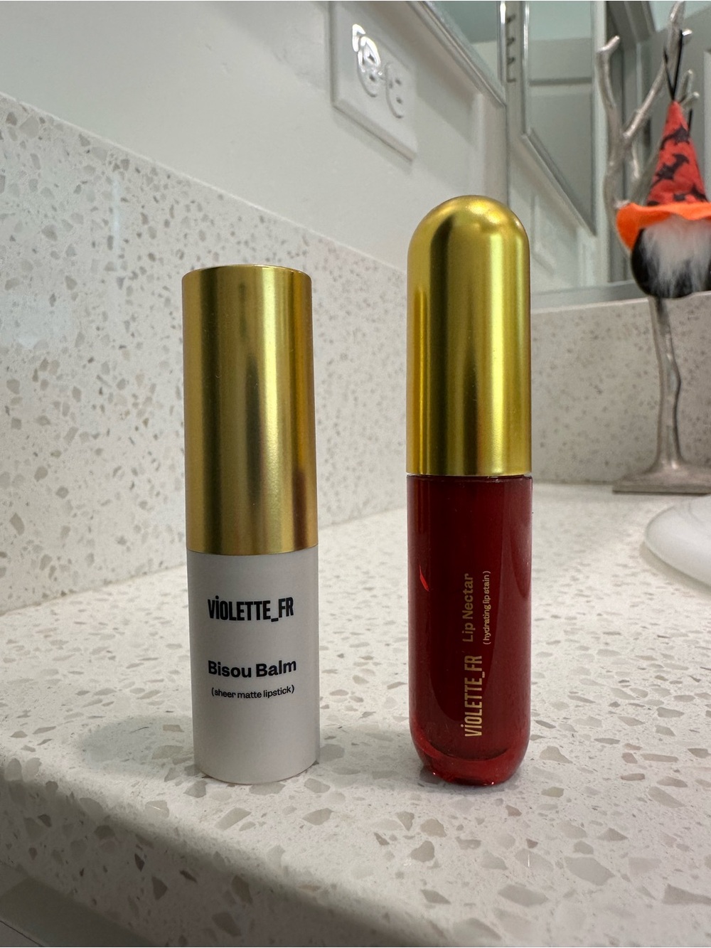 Betise Bisou Balm & Lip Nectar Set - Violette FR